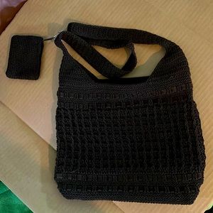 Over the shoulder brown purse